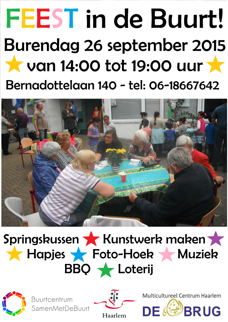 POSTER BUURTFEEST 2.1