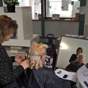 kapper Kim van Hex hairstyling Haarlem